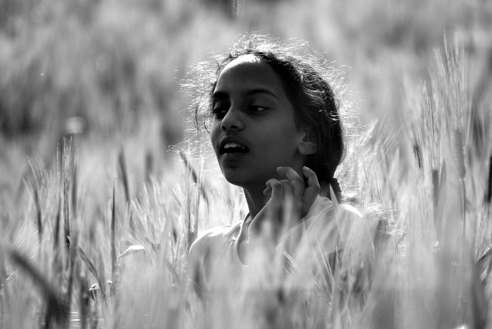 Wheat girl