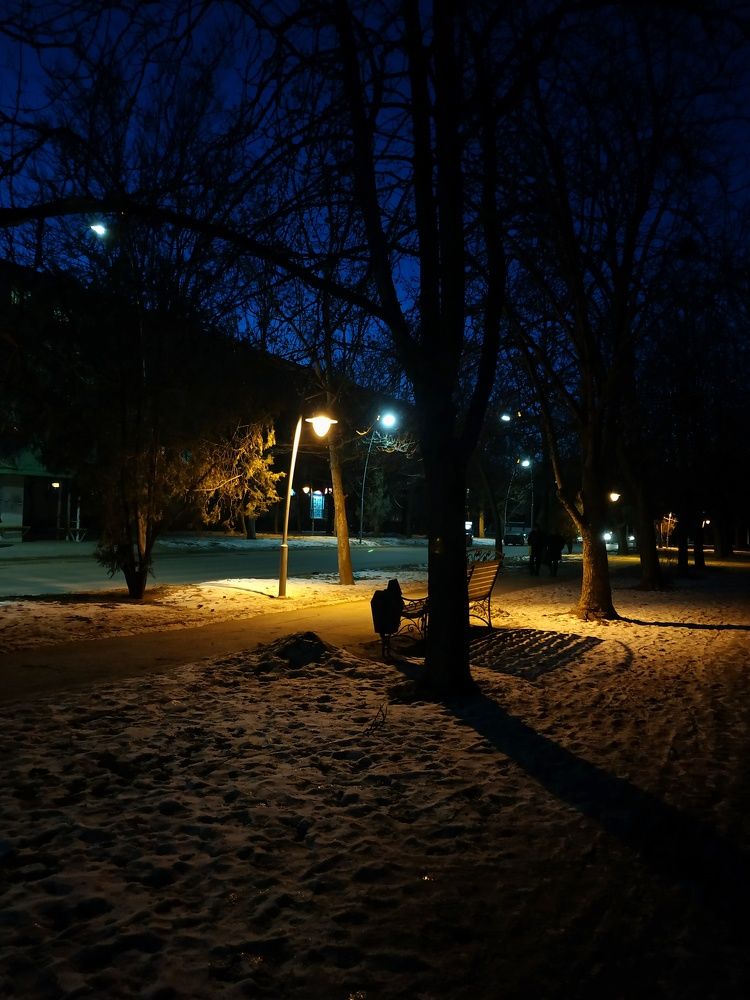 Ночь, улица, фонарь