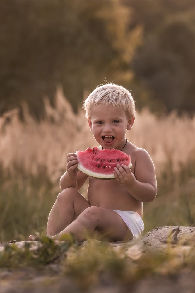 Вкусный арбуз :)