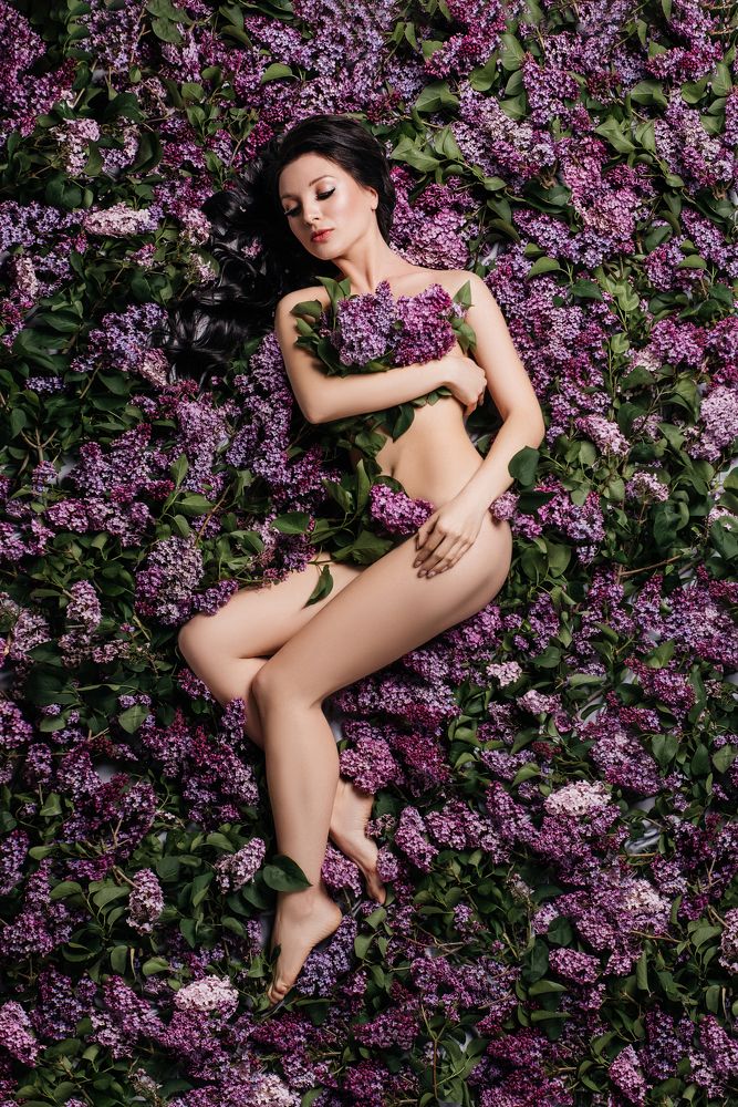 Beauty and a spring smell