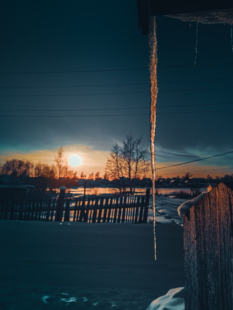 Закат в глубинке