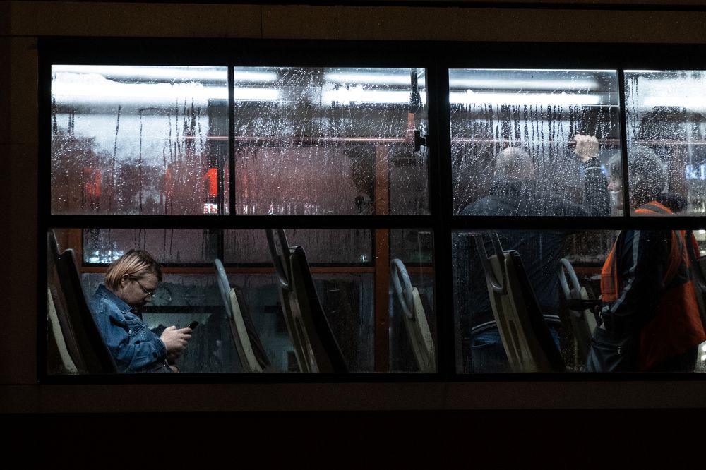 On the way in Saint Petersburg