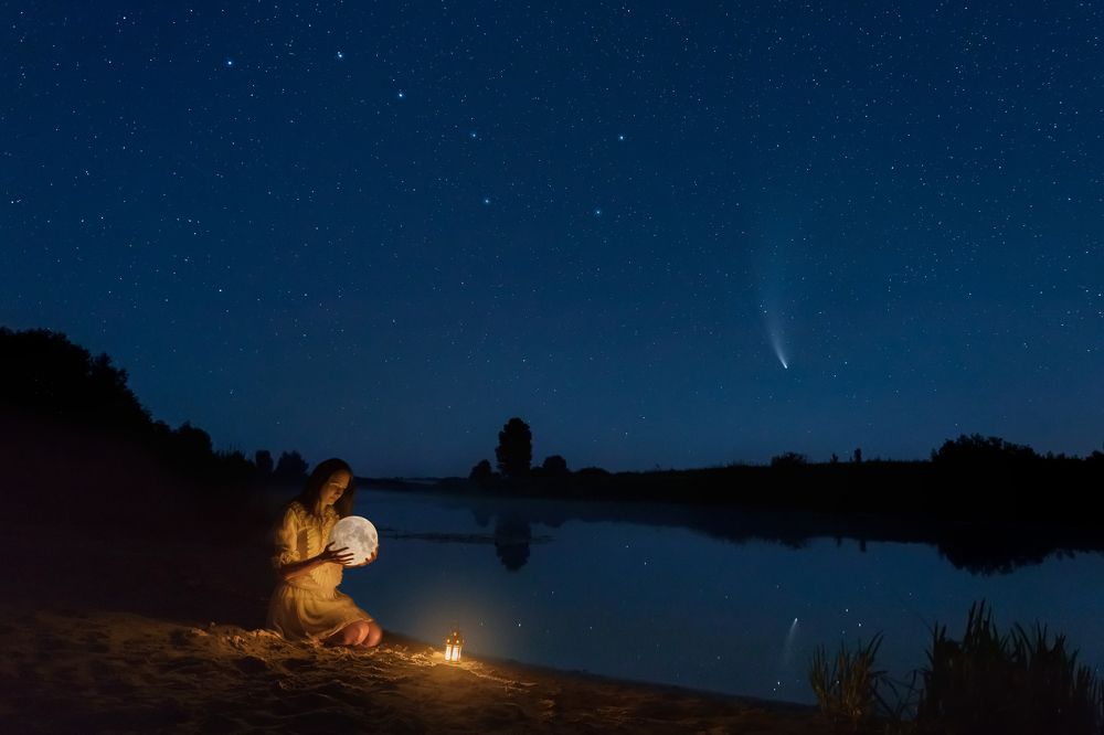 Magic of New moon night