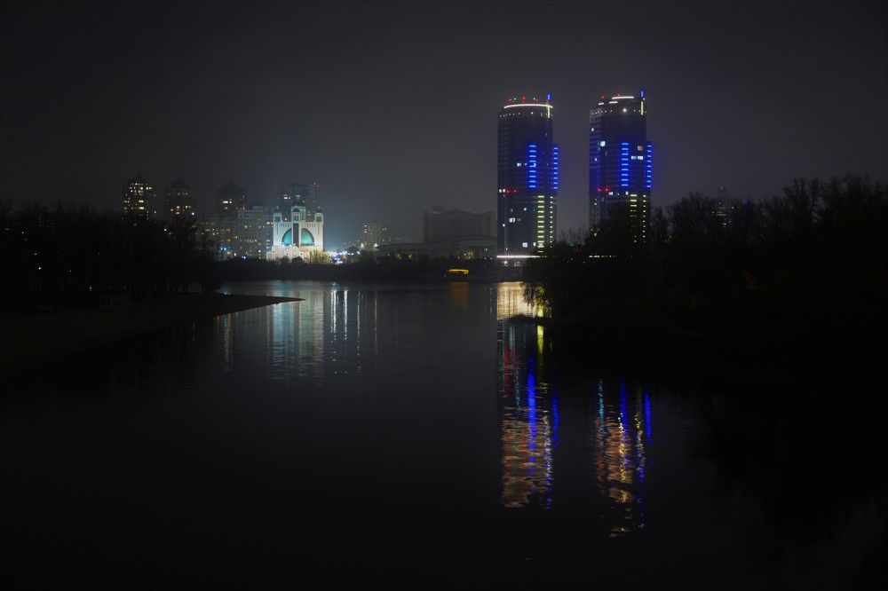 Nights reflections.