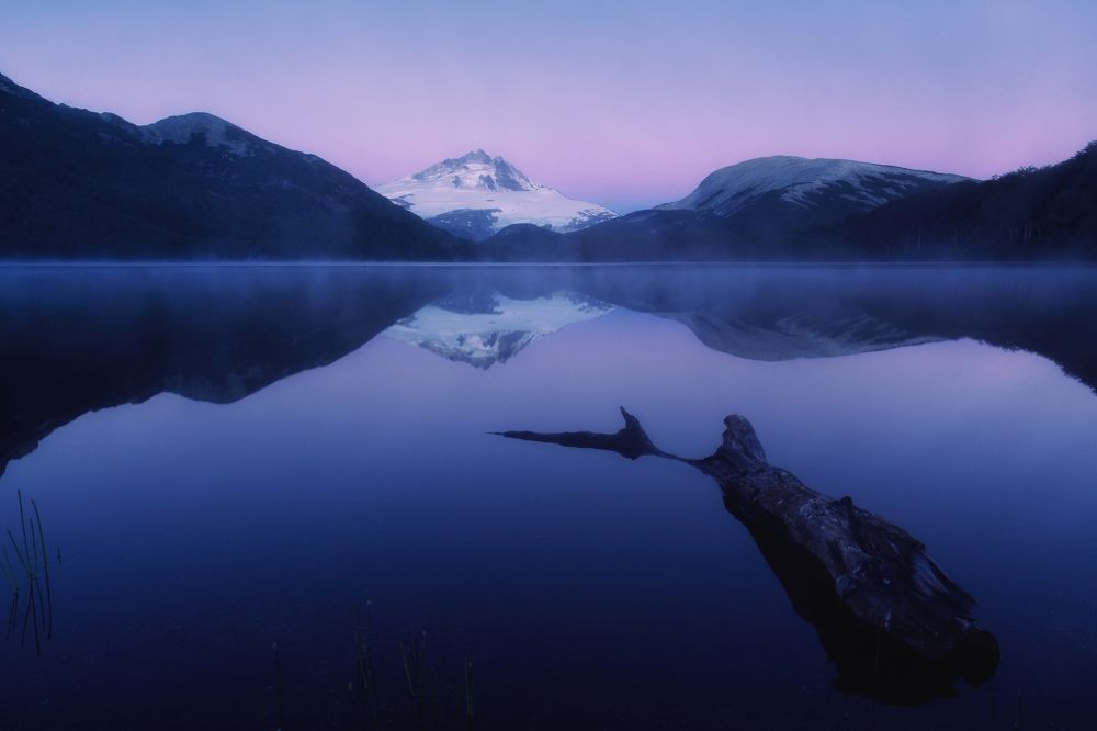 Vapores en la laguna