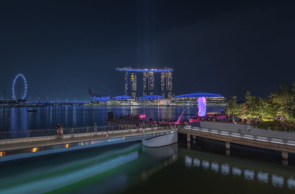 Marina Bay Light Show