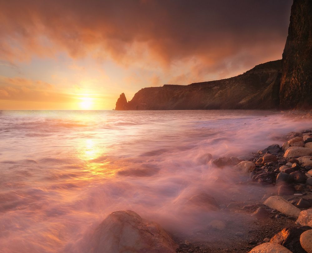 Фиолент на закате