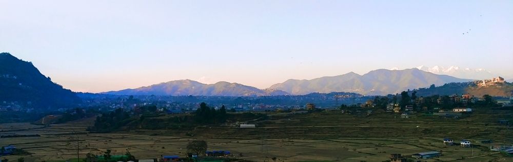 Panoramic Kathmandu view