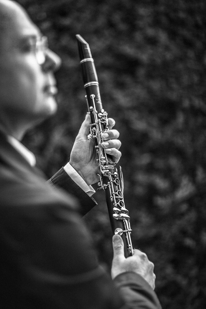 Мужчина с кларнетом