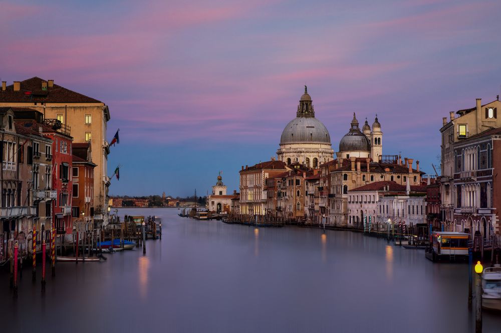 Blue hour in Venice