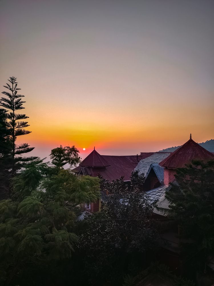 Mountains and Sunset best combination ever