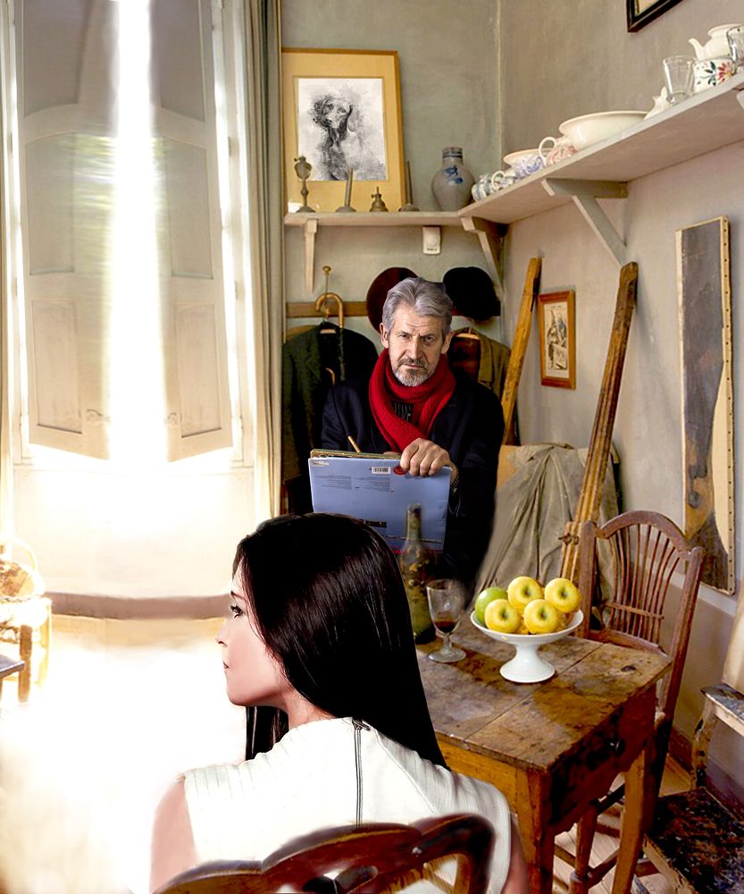 в мастерской