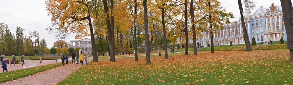 Царское Село, город Пушкин. Екатерининский парк.