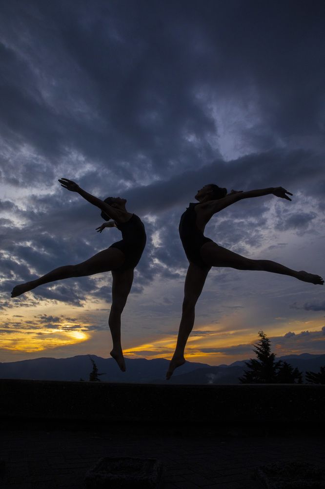 Dance with the sunset