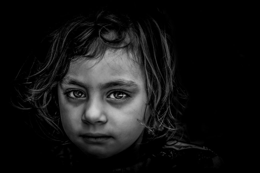 The silence in her eyes