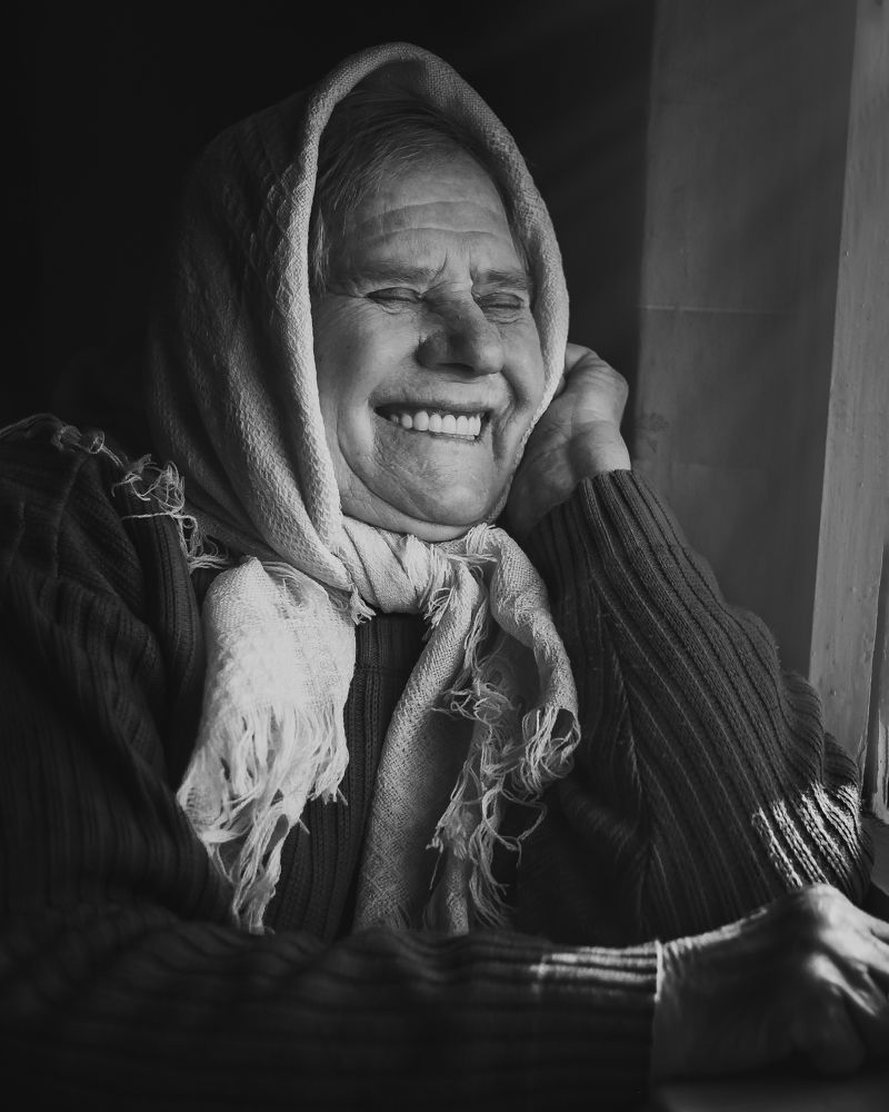 Grandmother's smile