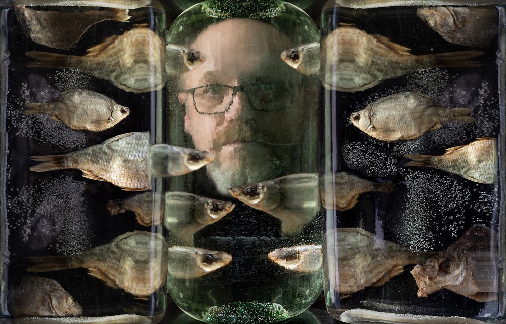 Автопортрет с сухими рымами ..