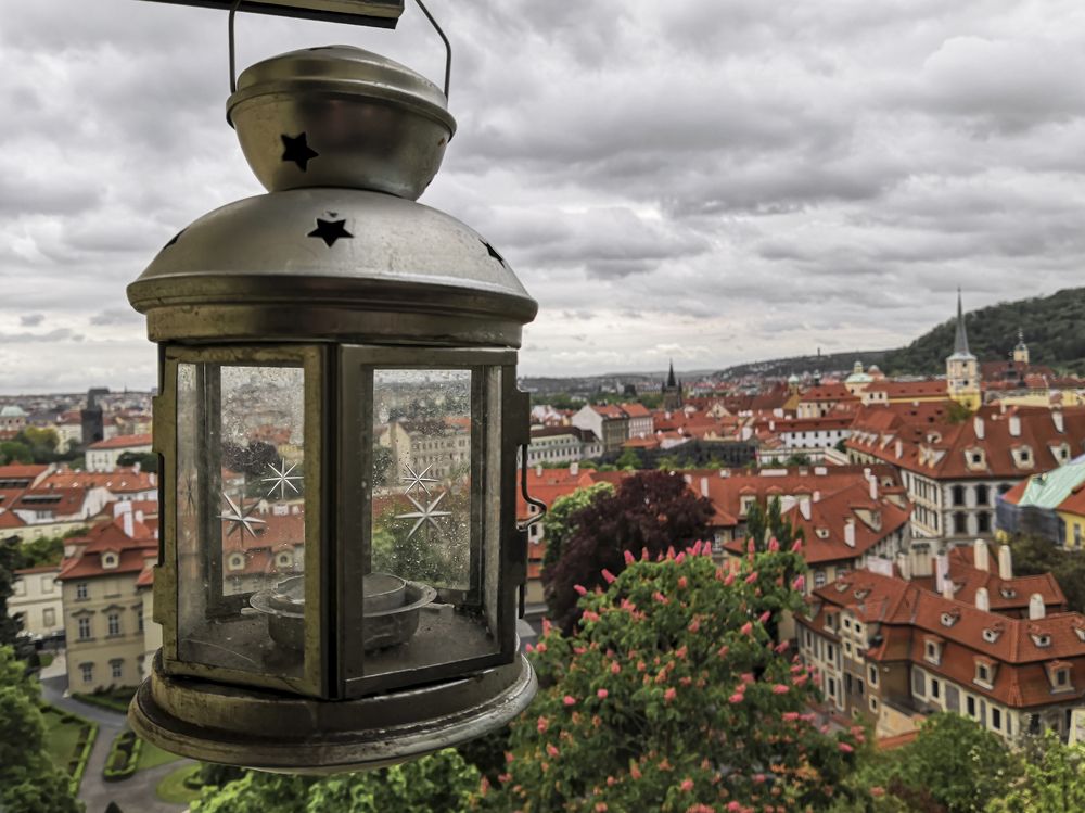 Вид на Прагу