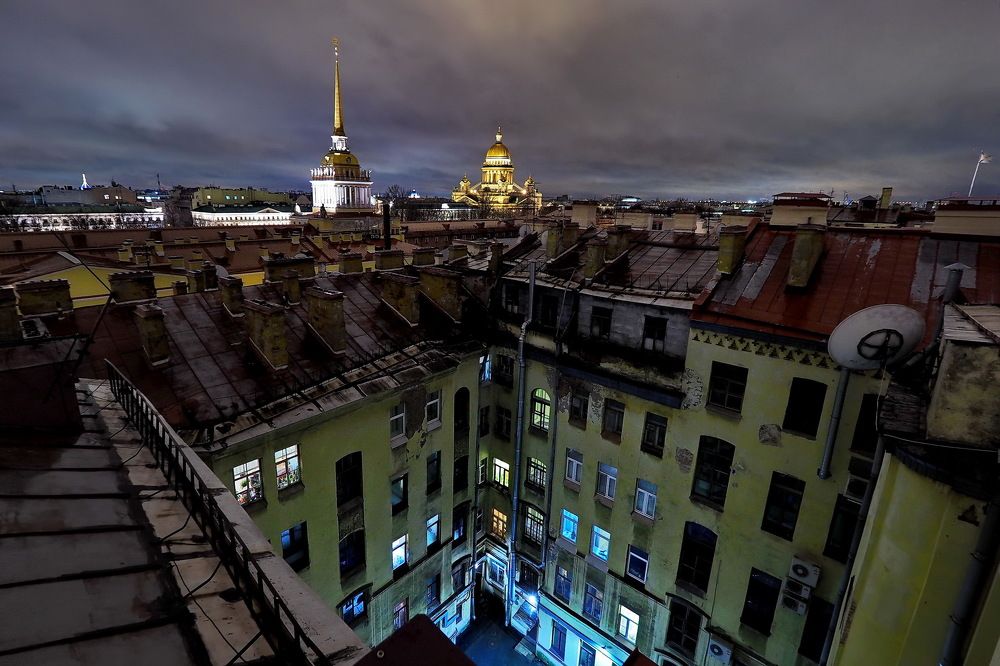 Крыши Петербурга...