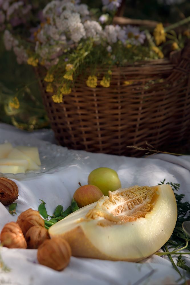 Натюрморт с дыней