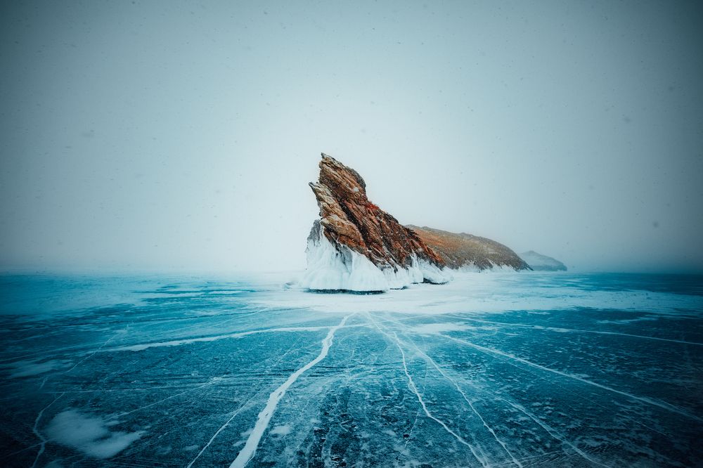 Ogoy island, lake Baikal, Siberia, Russia