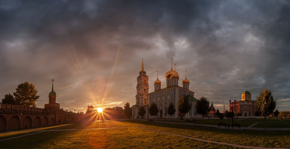 Панорама Тульского кремля