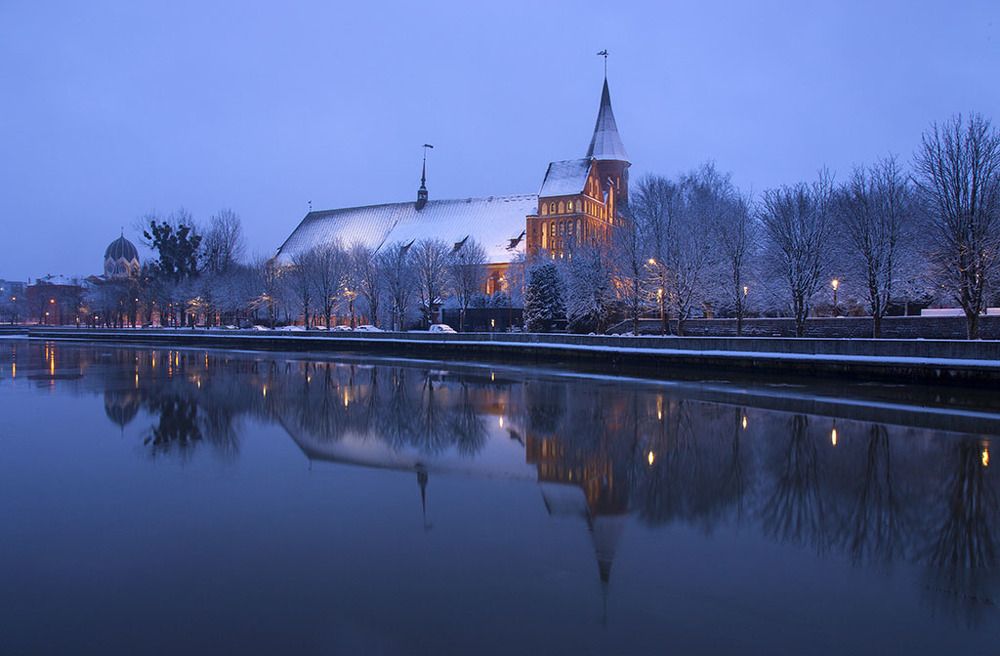 Зимние отражения.