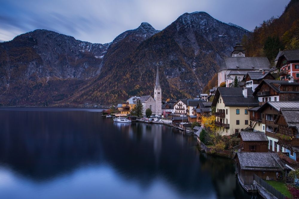 Осенний вечер в Гальштате