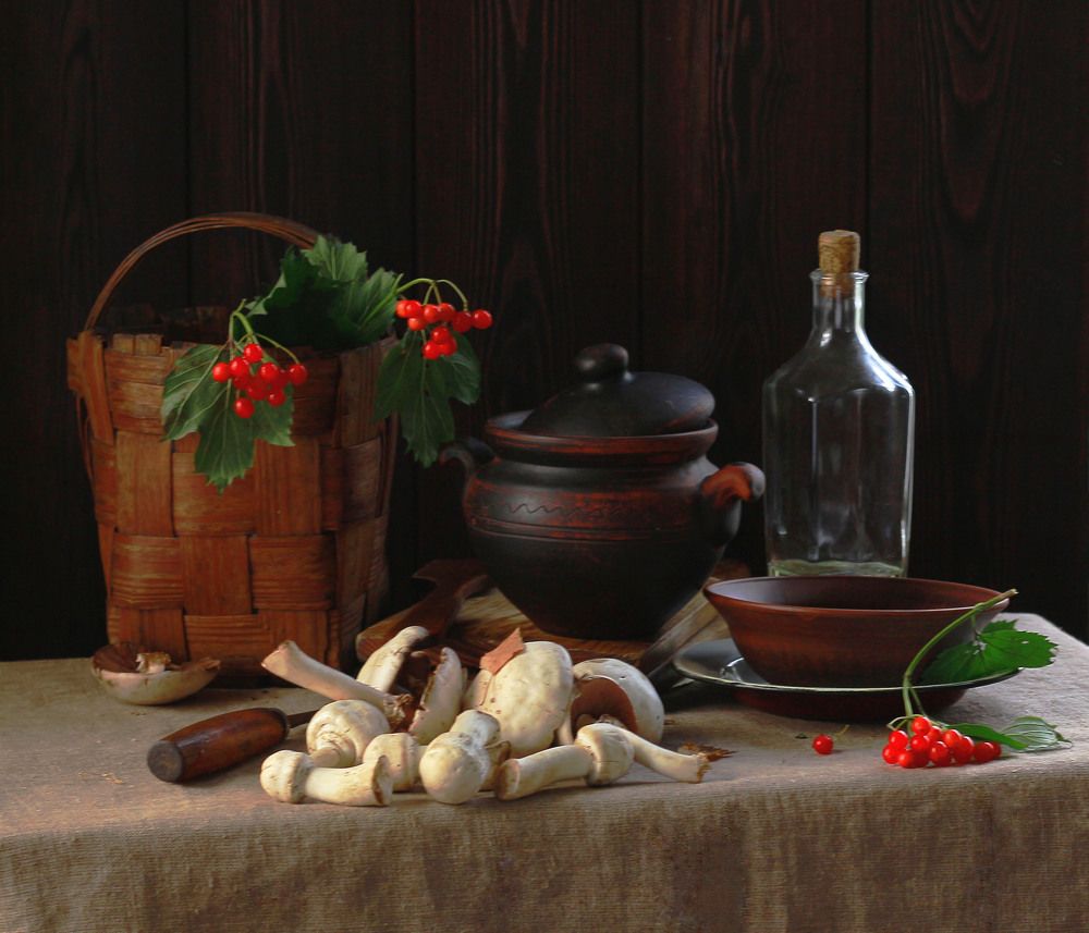 С шампиньонами