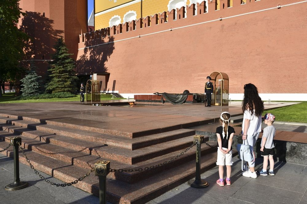 Вечный огонь. Москва.