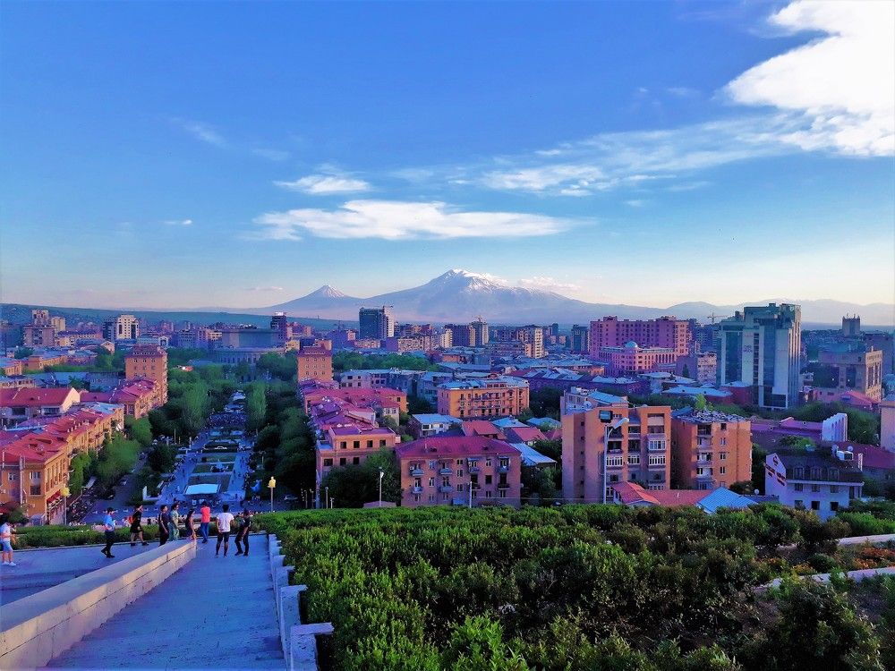 Ереван из каскада