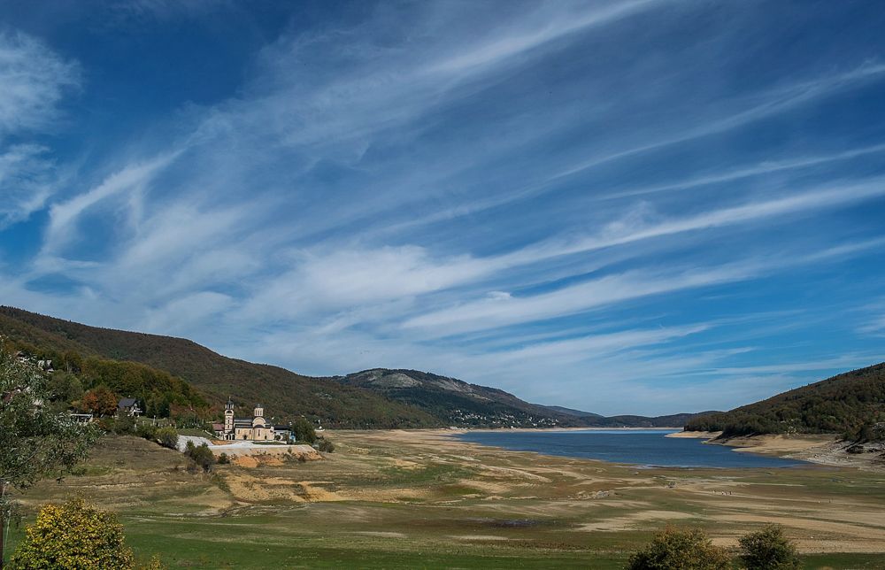 Mavrovo Lake disappearing
