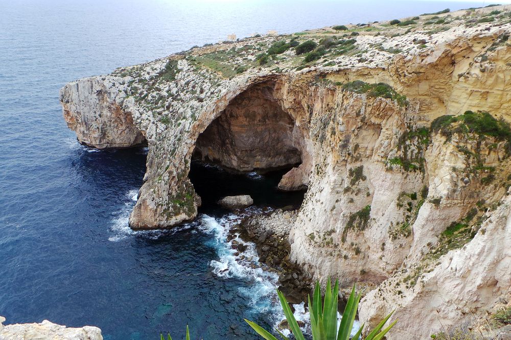 Голубой грот, Мальта