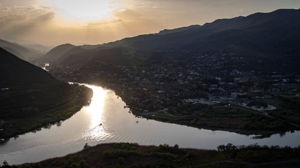 Слияние Куры и Арагви