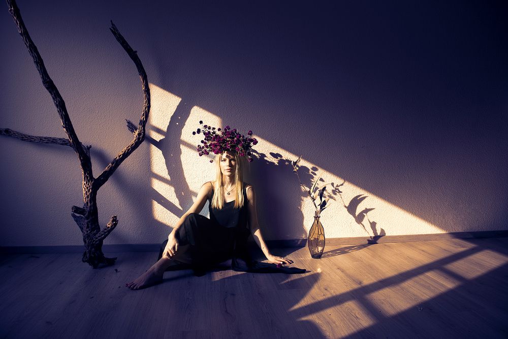 Moonlight with hints of violet scent