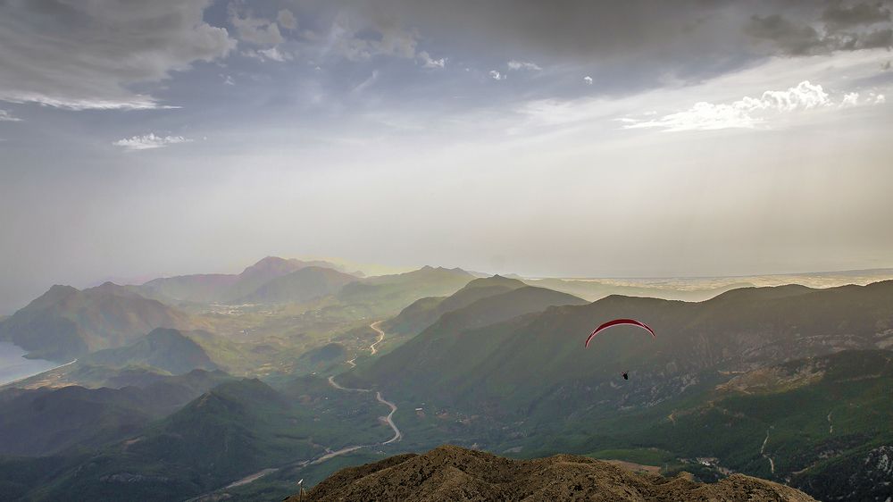 View from Tahtali mountain