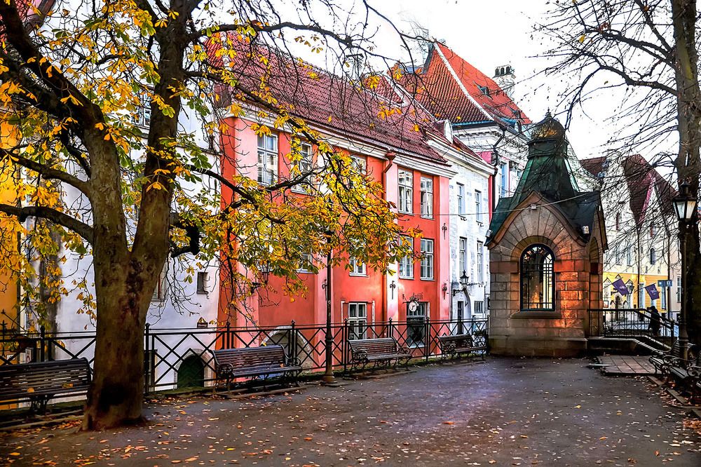 Таллин осенью.