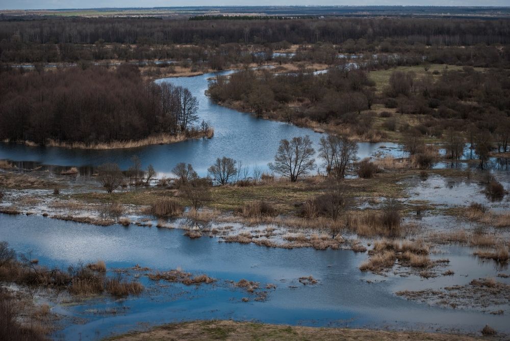 Барская гора, река Ворона