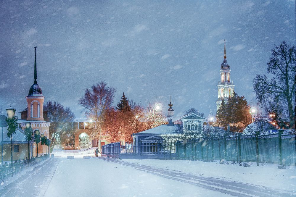 Вечер в Коломне.