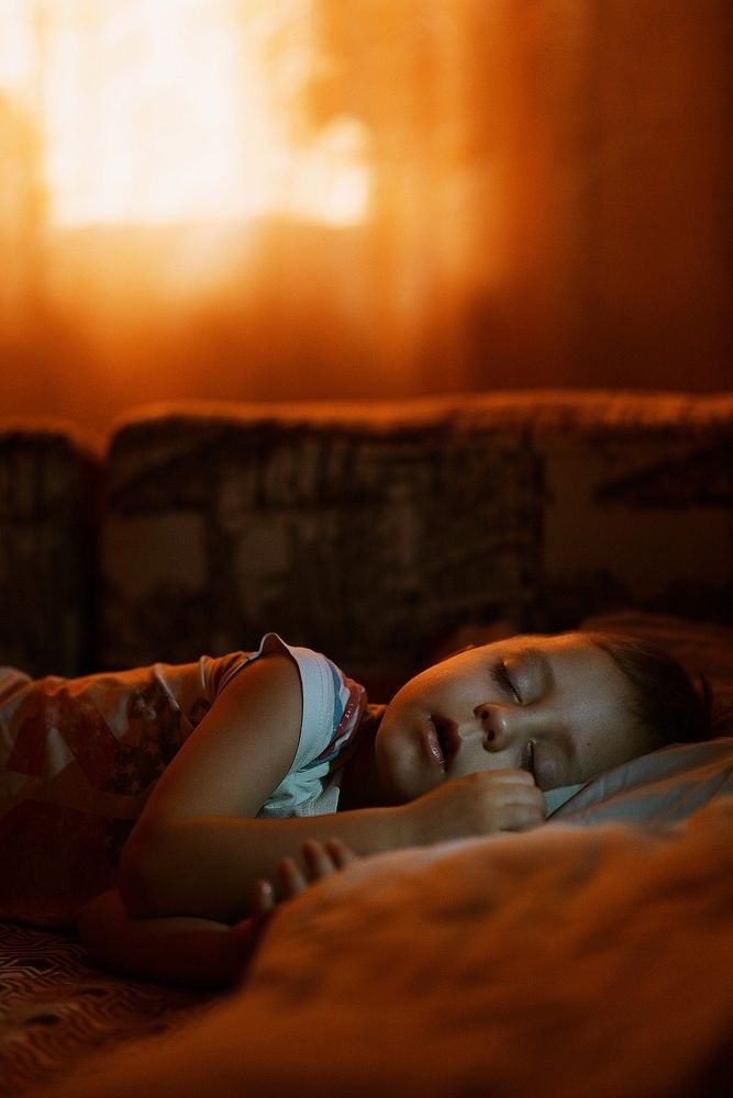 Сладкий сон в рассветных лучах