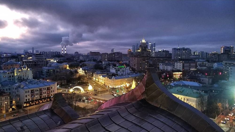 ...с высоты Храма