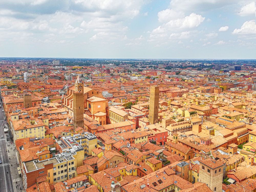 Panoramic View of Bologna