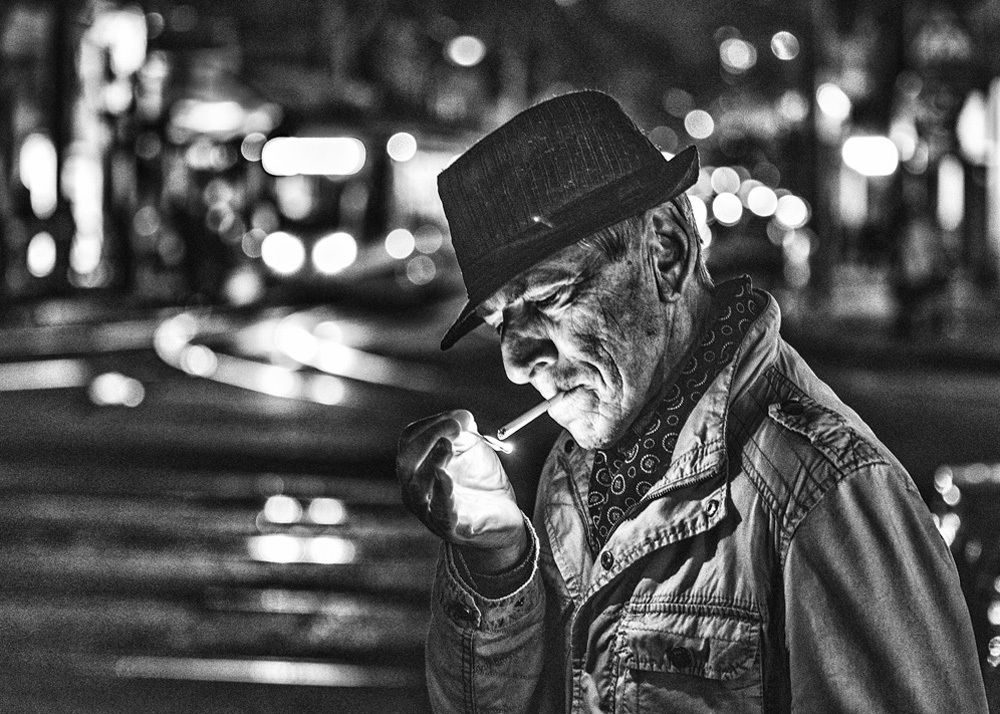 Огни ночного города...