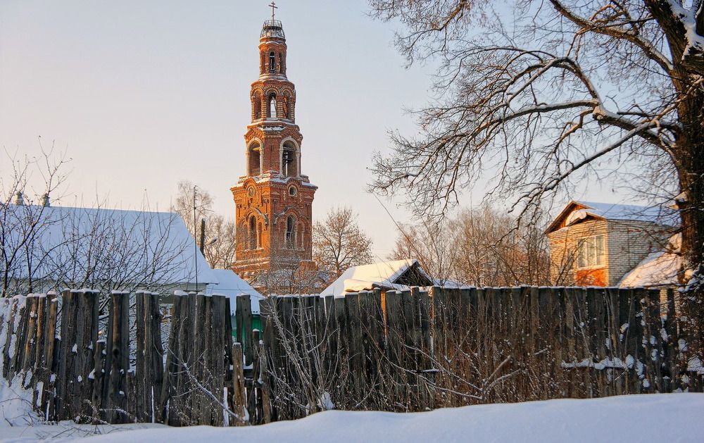 В русской глубинке...
