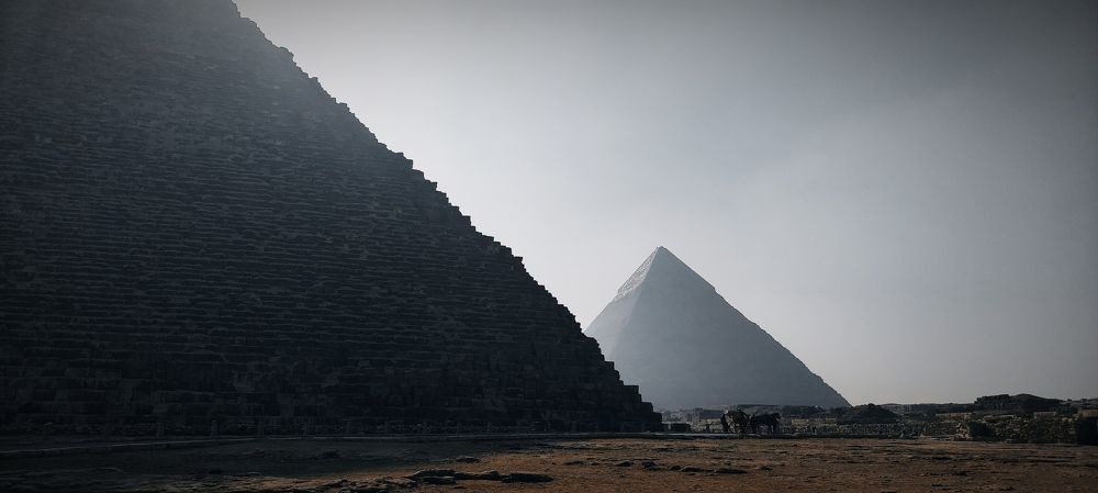 The Pyramids of Giza - photo by. Hazem Al Attar