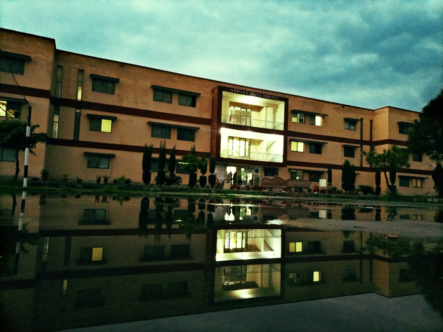 Hostel after the rain