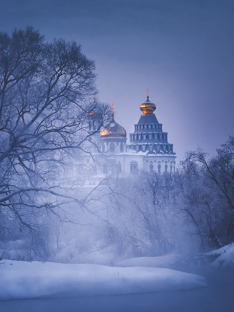 Морозное утро. Истра