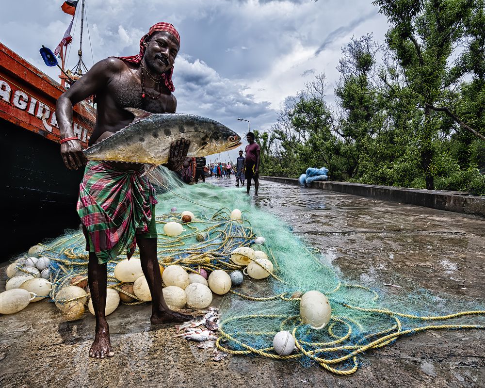 FISHERMAN AT FRESHERGUNJ