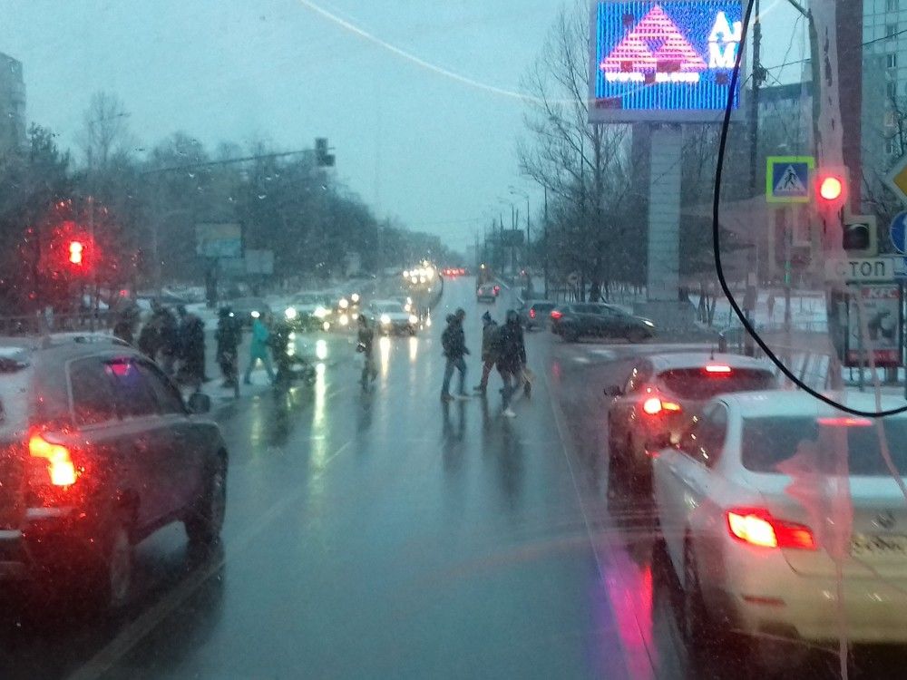 Пятница вечер. Домой!