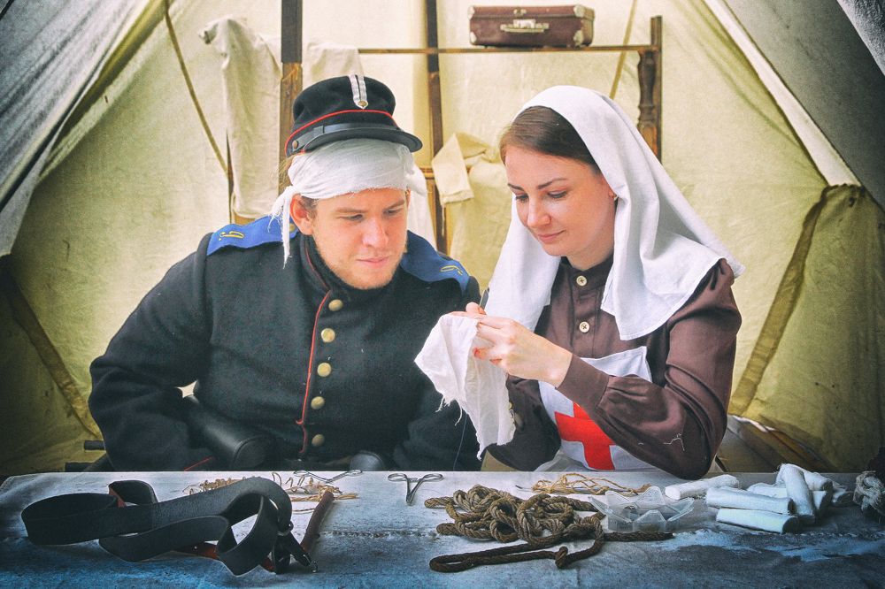 Мероприятие-реконструкция Самарское знамя